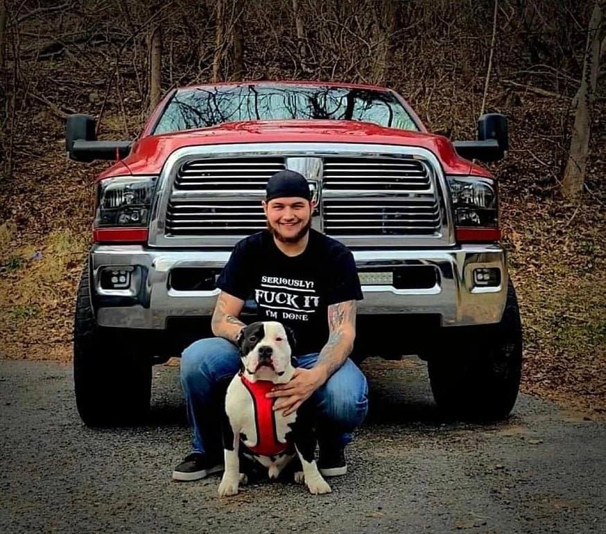 Customer with truck