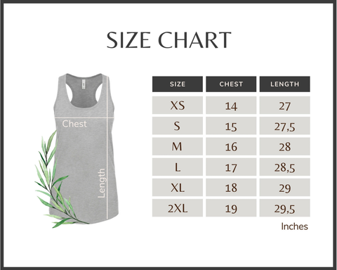 Next Level NG 1533 size chart